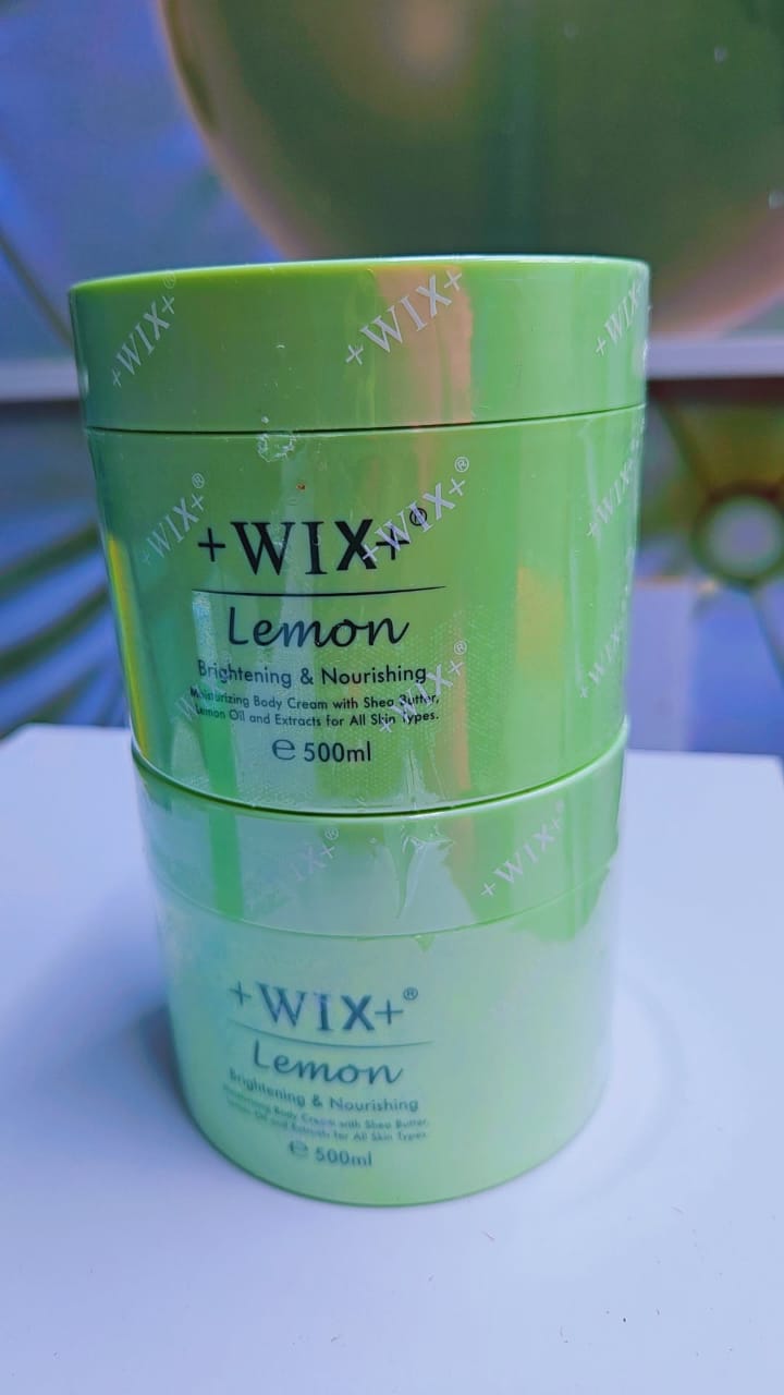 Wix Lemon Body Cream (500ml)
