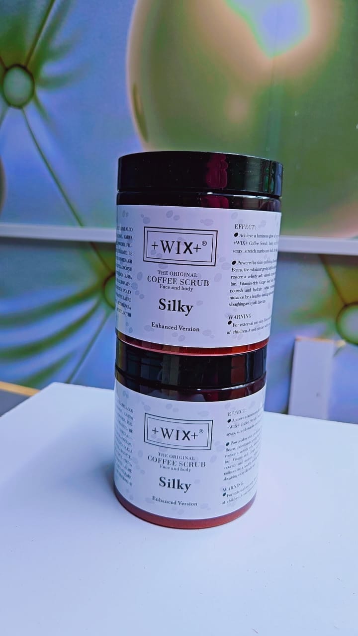 Wix Silky Face & Body Coffee Scrub